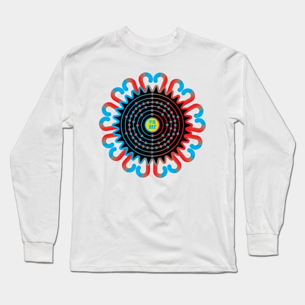 Hafnium Ornament Long Sleeve T-Shirt by Storistir